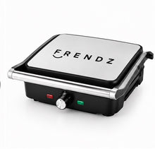Load image into Gallery viewer, Frendz Forever 1800 WATT Sandwich Jumbo Grill (Black, Silver)