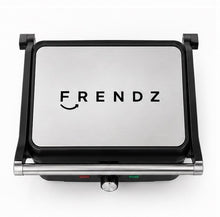 Load image into Gallery viewer, Frendz Forever 1800 WATT Sandwich Jumbo Grill (Black, Silver)
