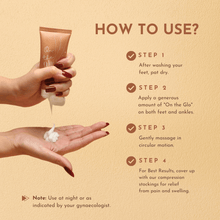 Load image into Gallery viewer, On The GLO! Foot Swell Relief Cream - Glo Mama
