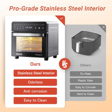 Load image into Gallery viewer, INALSA Air Fryer Oven|15L, 1600W|Stainless Steel Body|16-in-1 Functions,Fry,Bake,Grill,Dehydrate,Roast& Reheat|16 Preset|Rotisserie & Convection|Dishwasher Safe Accessories|2Yr Warranty,Aero Smart 15