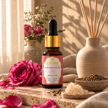Load image into Gallery viewer, ANKAHA Royal Gulab Collection| Floraison Rain Perfume, Aligarh Gulab Diffuser Oil, Vintage Rose Soap & Rose Water