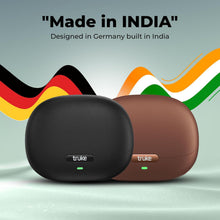 Load image into Gallery viewer, truke New Launch Aura Pro True Wireless in Ear Earbuds w/ 60H Battery & Fast Charge Ear Buds, 13mm Titanium Drivers, Dual Pairing, 4-Mic ENC TWS, 40ms Low Latency Gaming, Made in India
