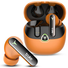Load image into Gallery viewer, truke New Launch BTG Flex True Wireless in Ear Earbuds, Dual Pairing Ear Buds, 40ms Low Latency Gaming Mode, 60H Playtime Fast Charging, HiFi DSP Sound, Quad-Mic ENC, 13mm Driver,Bluetooth 5.4