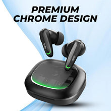 Load image into Gallery viewer, truke BTG Crystal True Wireless in Ear Buds with Dual Pairing, Spatial Audio Earbuds, 40ms Low Latency, 68H Playtime Fast Charge, HiFi DSP Sound, 4Mics ENC 13mm Driver, Bluetooth 5.4-Black