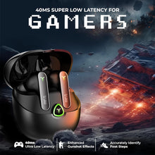 Load image into Gallery viewer, truke New Launch BTG Flex True Wireless in Ear Earbuds, Dual Pairing Ear Buds, 40ms Low Latency Gaming Mode, 60H Playtime Fast Charging, HiFi DSP Sound, Quad-Mic ENC, 13mm Driver,Bluetooth 5.4