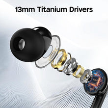 Load image into Gallery viewer, truke Bass 1 in-Ear Wired Earphones with Type-C Connector, 13mm Titanium Drivers, Deep High Bass, in-Line Music & Call Controls, Built-in Mic for Crystal Clear Calls, 1.2m Tangle-Free Cable
