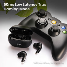 Load image into Gallery viewer, truke Buds A1 True Wireless in Ear Earbuds with 30dB Hybrid ANC, 48H Playtime, Quad-Mics with ENC, 3+1 EQ Modes, Fast Charging, Gaming Mode, Instant Pairing, AAC Codec, BT 5.3