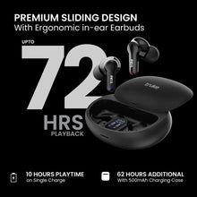 Load image into Gallery viewer, truke Buds S1 True Wireless Earbuds with Environmental Noise Cancellation(ENC) & Quad MEMS Mic for Clear Calls | Up to 72hrs of Playtime | Premium Sliding Case |Bluetooth 5.1 | IPX4