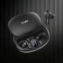 Load image into Gallery viewer, truke Buds S1 True Wireless Earbuds with Environmental Noise Cancellation(ENC) & Quad MEMS Mic for Clear Calls | Up to 72hrs of Playtime | Premium Sliding Case |Bluetooth 5.1 | IPX4