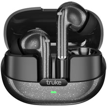 Load image into Gallery viewer, truke Buds Aura True Wireless in Ear Earbuds with 70Hrs of Playtime and Fast Charging Ear Buds, 13mm Titanium Drivers, Quad-MIC ENC TWS, 40ms Low Latency Gaming Buds, BT 5.4