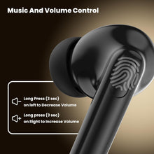 Load image into Gallery viewer, truke Buds Elite True Wireless in Ear Earbuds with 10mm Dynamic Driver, 70Hrs Battery & Fast Charging EarBuds, Dual-MIC ENC TWS, 40ms Low Latency Gaming Buds, Volume Control, BT 5.4