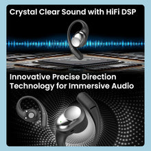 Load image into Gallery viewer, Buds Freedom OWS with QuadMic PureVoice ENC, 60H Playtime, 16mm Speaker, BT5.4