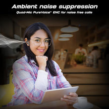 Load image into Gallery viewer, Crystal Bass True Wireless in Ear Earbuds with 13mm Drivers, 70H Playtime Fast Charge, HiFi Sound TWS, 4Mics ENC, BT 5.4