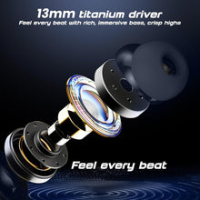 Load image into Gallery viewer, Crystal Bass True Wireless in Ear Earbuds with 13mm Drivers, 70H Playtime Fast Charge, HiFi Sound TWS, 4Mics ENC, BT 5.4