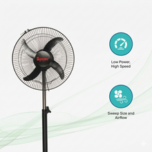 Load image into Gallery viewer, Sanddy Toofan Oscillating Pedestal Fan | 400mm sweep | Powerful Motor