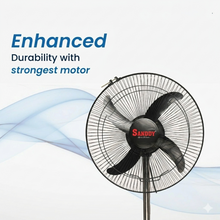 Load image into Gallery viewer, Sanddy Toofan Oscillating Pedestal Fan | 400mm sweep | Powerful Motor