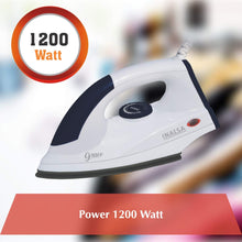Load image into Gallery viewer, Inalsa Grace 1200-Watt Dry Iron with Non Stick Coated Sole Plate