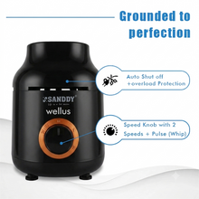 Load image into Gallery viewer, Wellus Eco 500W A-032 Powerful Mixer Juicer 2 Jar