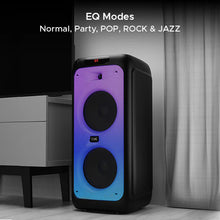 Load image into Gallery viewer, boAt Party Pal 400 160W Portable Bluetooth Speaker (Treble EQ Modes, 1.0 Channel, Black)