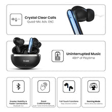 Load image into Gallery viewer, Buds Q1 Lite with Quad-Mic ENC, 48H Playtime, Royal Design Case, Deep Bass, 5.4V