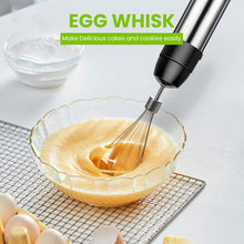 Load image into Gallery viewer, INALSA Robot Inox Hand Blender 1500 W|Silent DC Copper Motor|European Stepless Variable Speed Design| X.Large 1L Chopper|Unique Potato Masher| Detachable| Stainless Steel-Robot INOX 1500 StepUp