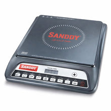 Load image into Gallery viewer, Sanddy Induction Cooktop with 2000-Watt Power | Toughened Plate | LED Display | Auto Shut Off (Black)