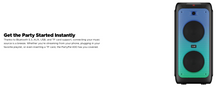 Load image into Gallery viewer, boAt Party Pal 400 160W Portable Bluetooth Speaker (Treble EQ Modes, 1.0 Channel, Black)