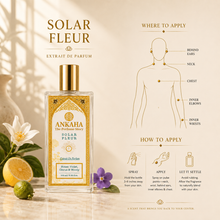 Load image into Gallery viewer, Ankaha Solar Fleur Extrait de Parfum | Radiant & Enigmatic Luxury Fragrance