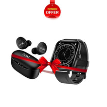 Load image into Gallery viewer, Combo - Boat Airdopes 121v2 Earbuds + Tagg Connect Pro Smartwatch
