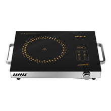 Load image into Gallery viewer, Havells 2200 Watt Infrared Induction Cooktop TC22-6KV
