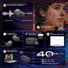Load image into Gallery viewer, JBL Wave Buds 2 Wireless Ear Buds - Black
