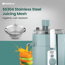 Load image into Gallery viewer, Havells Hexo Punch 900W Juicer Mixer Grinder with 2 Jars
