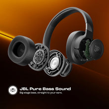 Load image into Gallery viewer, JBL Tune 770NC Wireless Over Ear ANC Headphones with Mic, Upto 70 Hrs Battery, Speed Charge : 5 min Charge Gives up to 3H of Playback, Customized EQ, Google Fast Pair, Dual Pairing, BT 5.3 (Black)

