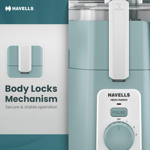 Load image into Gallery viewer, Havells Hexo Punch 900W Juicer Mixer Grinder with 2 Jars
