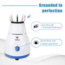Load image into Gallery viewer, Wellus Eco Heavy Duty 500W Juicer Mixer Grinder &amp; 1000 W Dry Iron Super Combo | 3 Jars (V)
