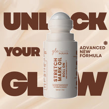 Load image into Gallery viewer, GLO Mama Stretch Mark Oil Roll On with Centella Asiatica &amp; Striover | Stretch Mark Prevention &amp; Removal
