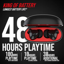 Load image into Gallery viewer, Truke Air Buds+ True Wireless Earbuds with Quad-Mic Noise Cancellation HD Calls | 48hrs of Playtime | Bluetooth 5.1 | IPX4
