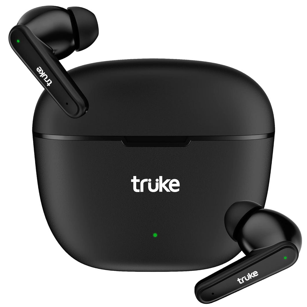 truke Btg Beta True Wireless Earbuds - 13Mm Drivers, 38H Playtime, Gaming Mode