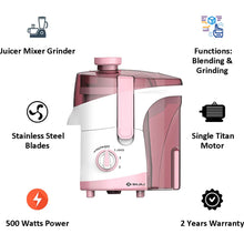 Load image into Gallery viewer, Bajaj 500 W JX 30 | 3 Jars Juicer Mixer Grinder
