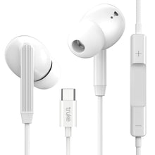 Load image into Gallery viewer, truke Bass 1 in-Ear Wired Earphones with Type-C Connector, 13mm Titanium Drivers, Deep High Bass, in-Line Music &amp; Call Controls, Built-in Mic for Crystal Clear Calls, 1.2m Tangle-Free Cable
