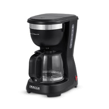 Load image into Gallery viewer, INALSA 6 Cups 650-Watt Coffee Maker with Anti Drip &amp; Keep Warm Function|Overheat Protection|See Through 680 ML Carafe|630 ML Water Tank Capacity|Reusable Coffee Filter(Brew Matic DX)
