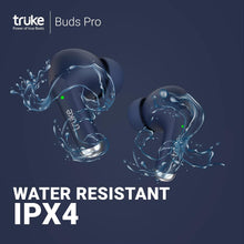 Load image into Gallery viewer, truke Buds PRO Hybrid Active Noise Cancelling ANC Wireless Earbuds with mic, Transparency Mode, 12.4mm Real Titanium Speaker, 48 Hour Playtime, Super-Fast Charge, AAC Codec, Gaming Mode
