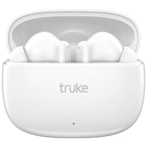 truke Buds Elite True Wireless in Ear Earbuds with 10mm Dynamic Driver, 70Hrs Battery & Fast Charging EarBuds, Dual-MIC ENC TWS, 40ms Low Latency Gaming Buds, Volume Control, BT 5.4  