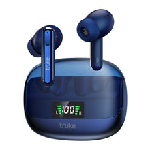 Load image into Gallery viewer, truke Buds Vibe True Wireless in Ear Earbuds with 35dB Real ANC + Quad Mic ENC, 13mm Big Speaker, 4 EQ Modes, 48H Playtime, Fast Charge, 40ms Low Latency, AAC Codec, BT 5.3, IPX5
