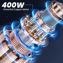 Load image into Gallery viewer, INALSA Electric Chopper Bullet-400 Watts with 100% Pure Copper Motor|Fast Chopping| Twin Blade Technology|0.5 l Capacity| One Touch Operation, 1.30mtr Long Power Cord
