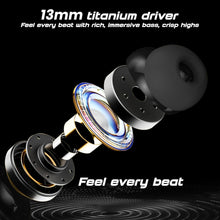 Load image into Gallery viewer, Crystal Bass True Wireless in Ear Earbuds with 13mm Drivers, 70H Playtime Fast Charge, HiFi Sound TWS, 4Mics ENC, BT 5.4
