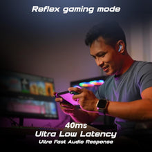 Load image into Gallery viewer, Crystal Bass True Wireless in Ear Earbuds with 13mm Drivers, 70H Playtime Fast Charge, HiFi Sound TWS, 4Mics ENC, BT 5.4
