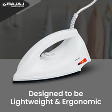 Load image into Gallery viewer, Bajaj DX-6 1000 Watts Dry Iron | Advance Soleplate And Anti-Bacterial German Coating Technology | Thermol Fuse Safety | Auto Shut-Off | Cool Touch Body | 2 Yr Warranty
