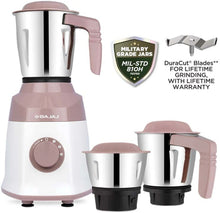 Load image into Gallery viewer, BAJAJ Duetto Neo 500 W Mixer Grinder (Military Series | 3 Jars)
