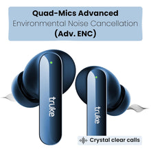 Load image into Gallery viewer, truke Buds F1 Ultra True Wireless in Ear Earbuds Spatial Audio Experience, 60H Playtime Ear Buds, Quad Mics Crystal-Clear Calls, Fast Charging, Bluetooth 5.3, Noise Cancellation, Gaming Mode
